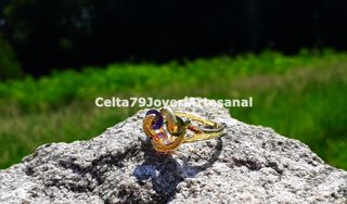 Anillo Plata 925 Tricolor