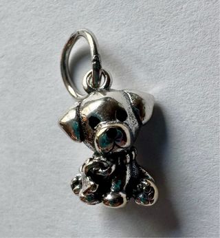 Charm Perrito Plata Ley 925