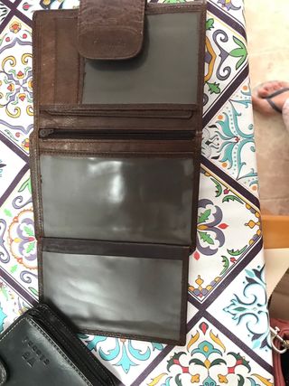 Carteras TG Marrón, Negra, Rosa y Plateada