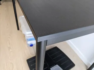 Mesa de comedor negra Ikea