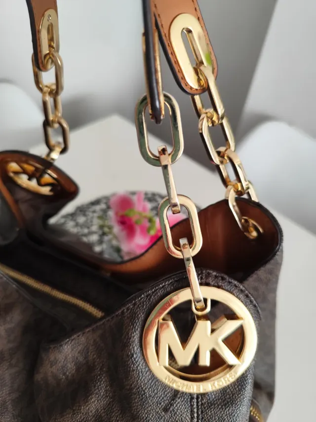 Bolso Michael Kors Marrón Casi Nuevo