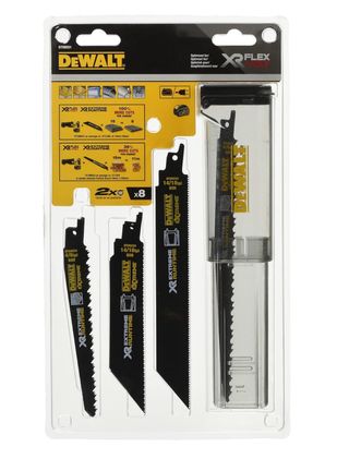 Juego 8 Hojas Sierra DEWALT XR FLEX