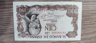 Billete 100 pesetas 1970 El Banco de España