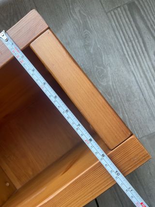 Cajón de madera maciza