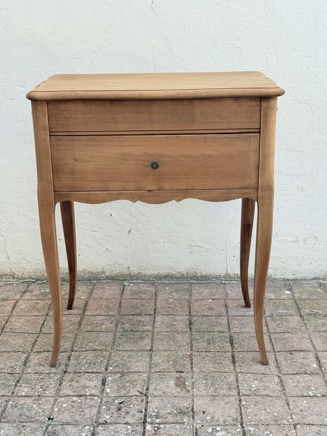 Costurero antiguo madera tapa y cajón (comoda)