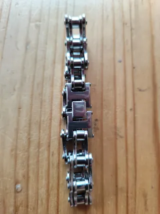 Pulsera Acero Cadena Hombre 22cm y 12mm de ancho 
