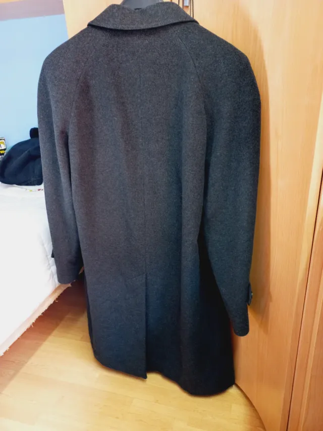 Abrigo de caballero gris DUSTIN