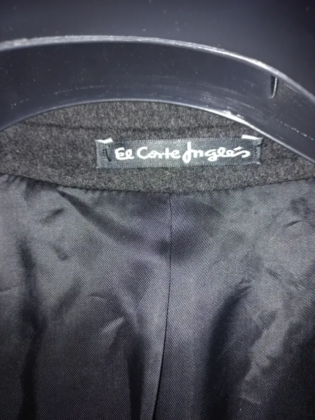 Abrigo de caballero gris DUSTIN