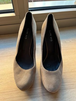 Zapatos de tacón Suite 009 beige ante
