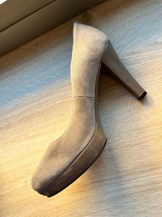 Zapatos de tacón Suite 009 beige ante