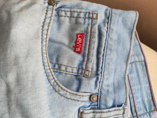 Bermudas Levi's Azul Lavado