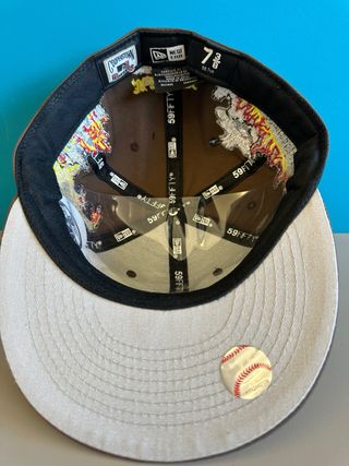 Cappello New Era 59FIFTY Fitted Marrone 7 3/8
