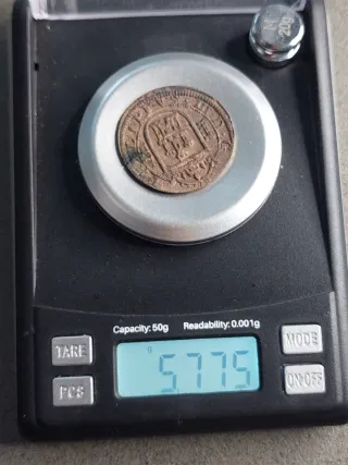 Moneda 8 maravedís 1617 Felipe III