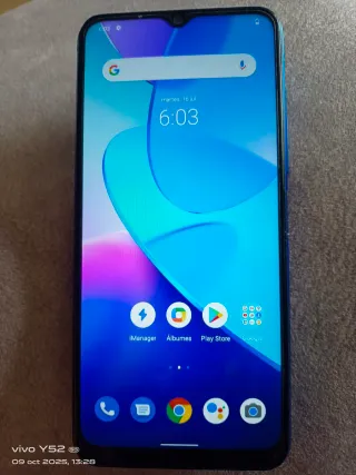 Telefono cellulare Vivo V2027 Blue