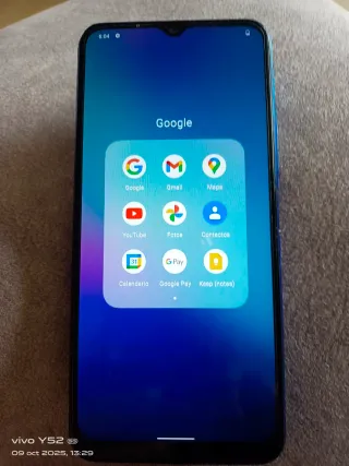 Telefono cellulare Vivo V2027 Blue