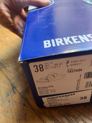 Birkenstock Arizona EVA mujer color verde