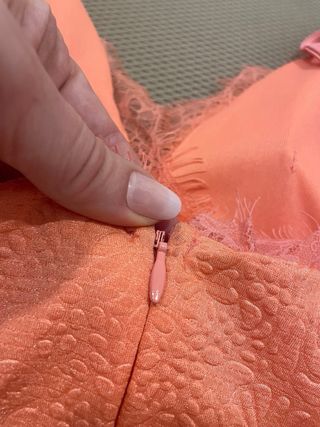 Vestido coral ocasión especial