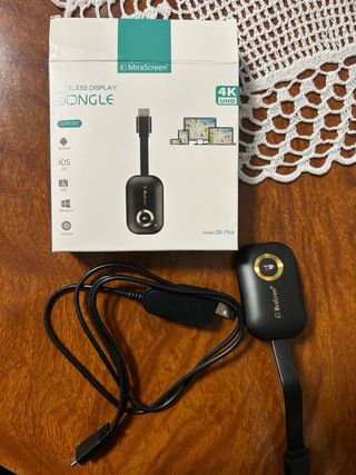 MiraScreen Dongle Inalámbrico 4K UHD