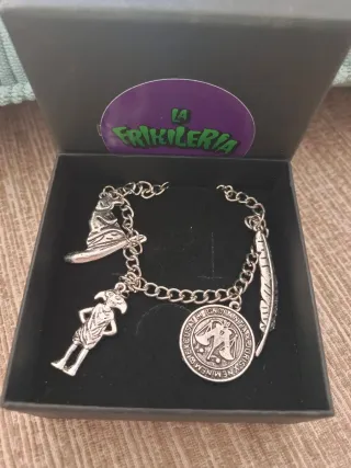Pulsera Harry Potter Dobby Sombrero Pluma