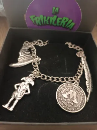 Pulsera Harry Potter Dobby Sombrero Pluma