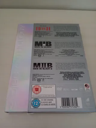 Colección 3 Películas DVD MIB 1-2 y Hitch