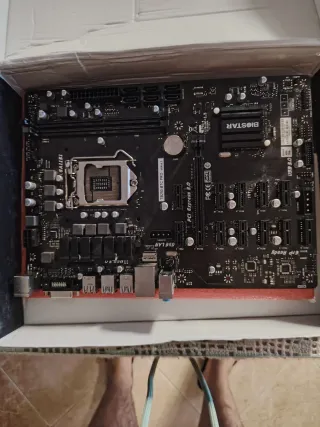 Placa Base Biostar TB250-BTC PRO tarjeta gráfica 