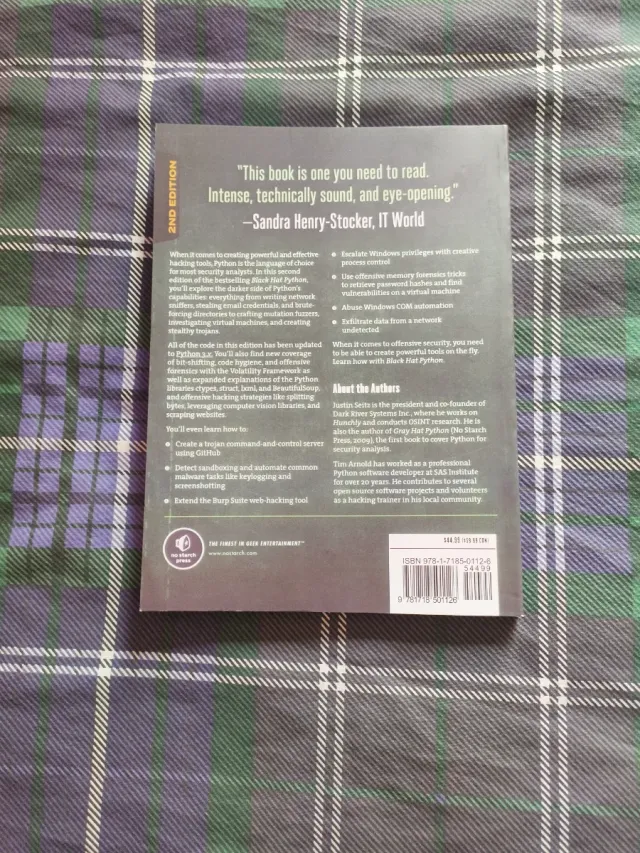 Black Hat Python, 2nd Edition Python Programmin...