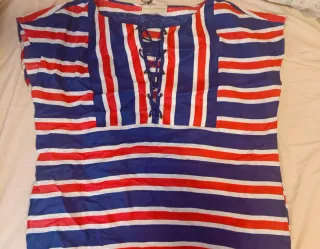 Vestido de Purificación García con la etiqueta.