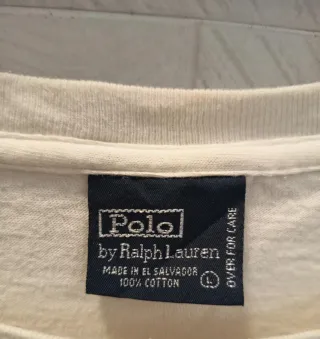 T-shirt Ralph Lauren vintage pesca taglia L