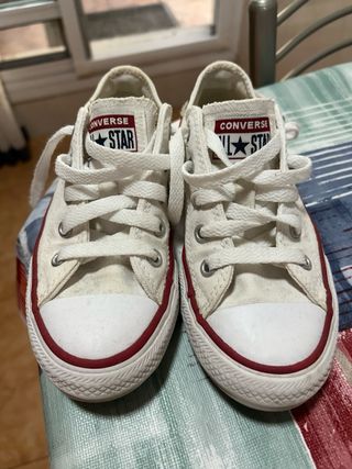 Converse niño blancas Talla 29