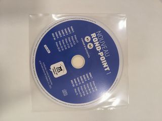 Libro francés Nouveau Rond Point A1 y A2.
