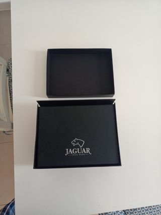 Caja Reloj Jaguar Negra. Solo caja.