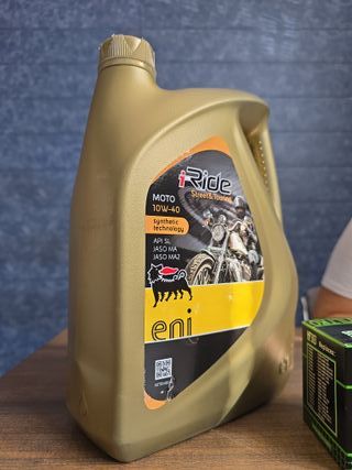 Pack Aceite Ride y Filtro 303 Para Honda o yamaha