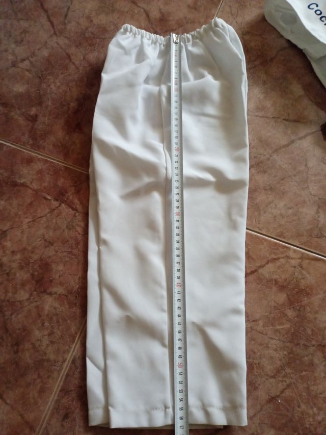 Disfraz Cocinero Infantil Blanco