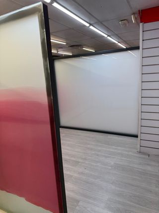 mampara panel divisorio
 de oficina