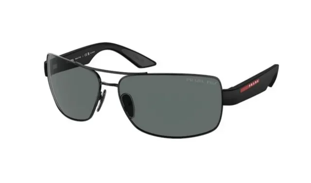 Gafas de sol Prada negras y rojas