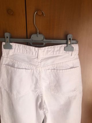 Pantalón blanco señora talla 36