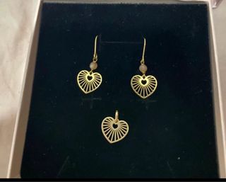 Conjunto 18k Corazón