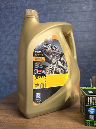 Pack Aceite Ride y Filtro 204 Para Honda o yamaha