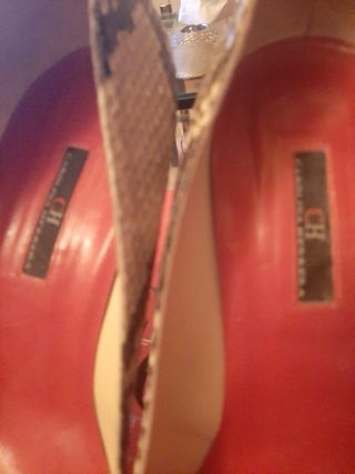 Zapatos Carolina Herrera Piel Pitón