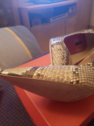 Zapatos Carolina Herrera Piel Pitón