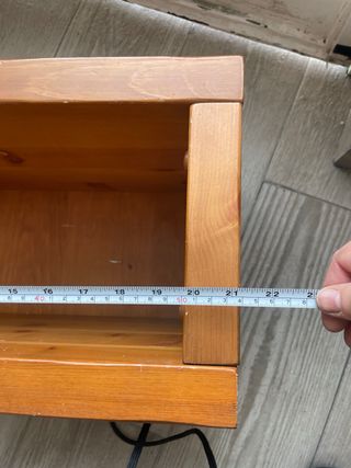 Cajón de madera grande