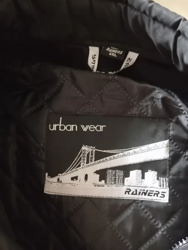 Chaqueta de moto negra