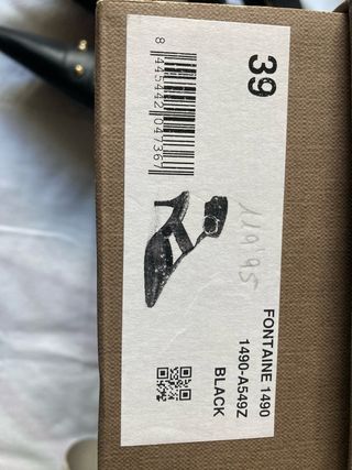 Zapatos Martinelli Negros Tacon Mujer