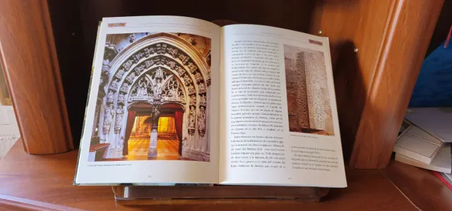 Antiguo Atril Madera Libros Decorativo.