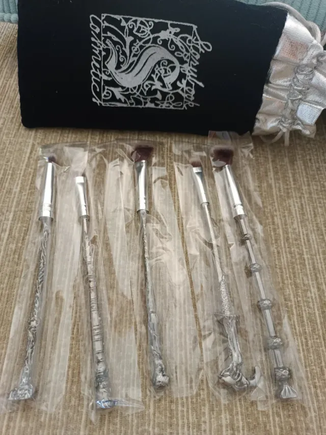Set Brochas Maquillaje Harry Potter
