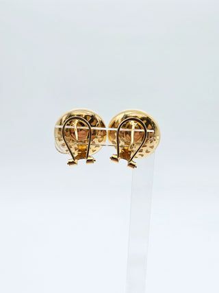 Pendientes Oro 18K Perlas 6,50gr 1,5cm