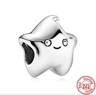 Charm Estrella Plata de Ley 925