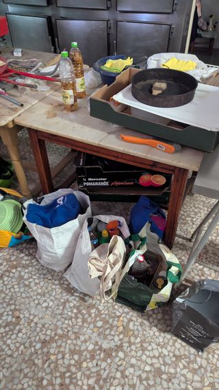 Mesa de mármol