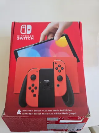 Nintendo Switch OLED Mario Red Edition